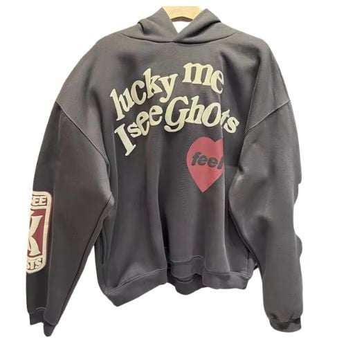 Polerón KANYE WEST "Lucky Me I See Ghosts" Algodón