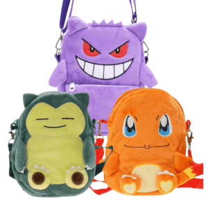 BOLSO POKEMON KANTOSTARTER "Gengar/Snorlax/Charizard"
