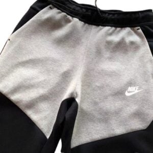 Conjunto NIKE TECH Fleece "Negro Gris" Algodón Real - Imagen 6
