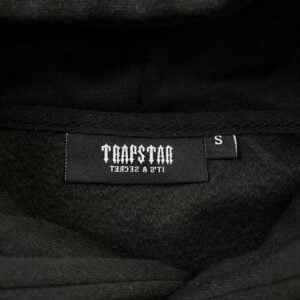 Poleron TRAPSTAR "Bordados Rojos" Bordado Algodon - Imagen 4