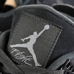 Jordan Retro 4 "BLACK CAT" Negras - 100% GAMUZA - Imagen 4