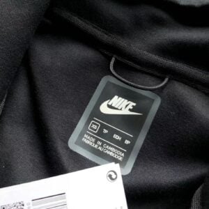 Conjunto NIKE TECH Fleece "Negro" Algodón Real - Imagen 3