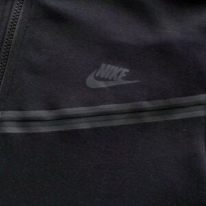 Conjunto NIKE TECH Fleece "Negro" Algodón Real - Imagen 5