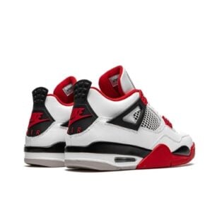 Alternative view of AIR JORDAN RETRO 4 "Fire Red"