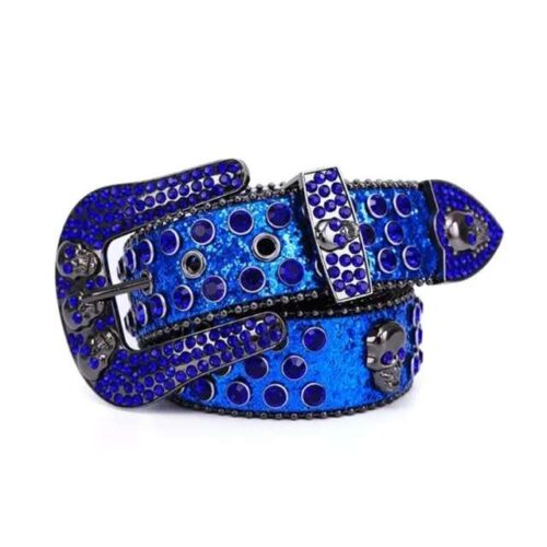 CINTURON BBSIMON SKELETON "Azul"