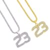 Collar "23" - Plateado Dorado