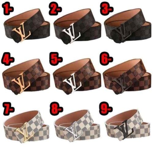 CINTURONES LOUIS VUITTON "Cuadros" - Imagen 2