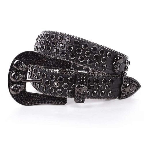 CINTURON BBSIMON SKELETON "Negro"