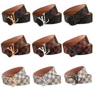 CINTURONES LOUIS VUITTON "Cuadros"