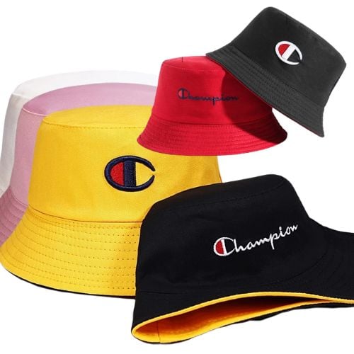Gorro Champion para Sol – Bucket Unisex REVERSIBLE Bordado