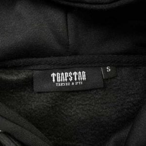 Poleron TRAPSTAR "Black&White" Bordado Algodón - Imagen 4