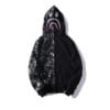 Poleron BAPE SHARK Algodón "Mitad Space Galaxia"