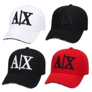 Gorro Sol EA7 ARMANI EXCHANGE Negro Blanco Rojo Alta Calidad
