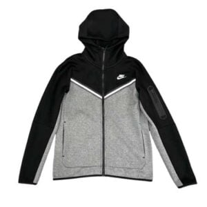 Polerón NIKE TECH Fleece "Negro/Gris" Full Zip Unisex – Invierno 2025