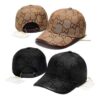 Gorro GUCCI "GG" "Beige/Negro" Alta Calidad