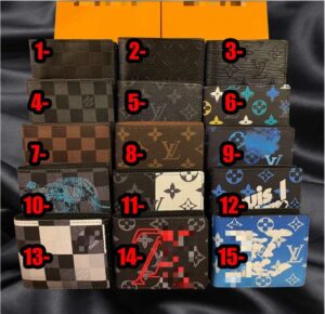 BILLETERA LOUIS VUITTON G5 "15 Diseños" - Imagen 2
