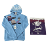 POLERON SYNA WORLD "Celeste"+ BOLSA y STICKERS