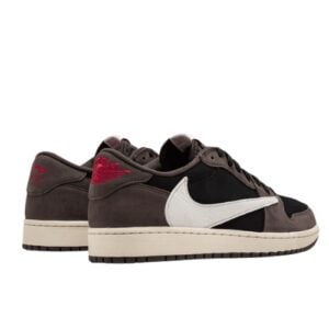 Alternative view of AIR JORDAN RETRO 1 LOW "Travis Scott"