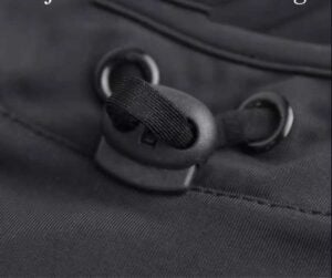 CUELLO NIKE Reflectante "Negro/Blanco/Gris" RESISTENTE - Imagen 4