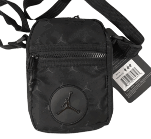 Bolso JORDAN "Logos" Cruzado Negro Deportivo