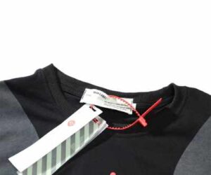 POLERA JORDAN X OFF WHITE "Negra" - Imagen 2