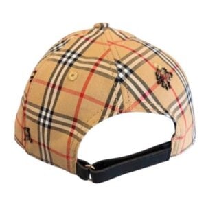 Alternative view of Gorra BURBERRY Clásica Check Beige – Unisex Premium Streetwear Chile