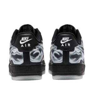 Alternative view of NIKE AIR FORCE 1 "Skeleton Black "