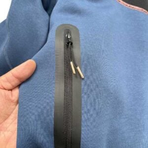 Polerón NIKE TECH x SYNA CENTRAL CEE "Negro/Azul" Algodón Mejor Calidad - Imagen 5