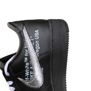 Nike Air Force 1 X Off White "MOMA BLACK" - Imagen 5