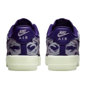 Alternative view of NIKE AIR FORCE 1 "Skeleton Purple"