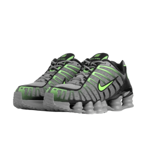 NIKE SHOX TL "Wolf Grey Lime Blast"