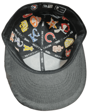 MLB New Era "Logo Todo Equipos" 59Fifty Talla Negro - Imagen 2