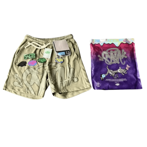SHORT SYNA "VERDE" + BOLSA y STICKERS