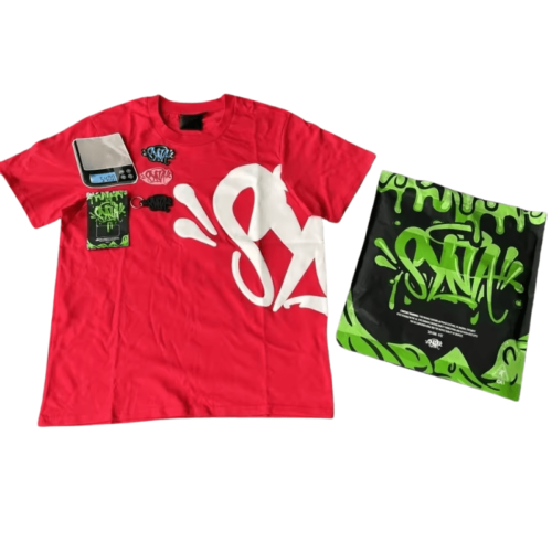 POLERA SYNA "Roja" + BOLSA y STICKERS