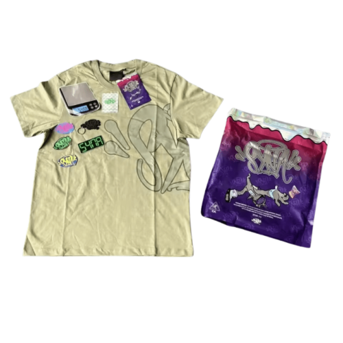 POLERA SYNA "Verde" + BOLSA y STICKERS