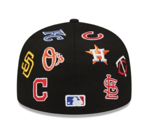 MLB New Era "Logo Todo Equipos" 59Fifty Talla Negro - Imagen 5