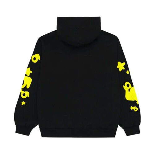 Poleron Sp5der Beluga "BLACK & YELLOW" - Imagen 2
