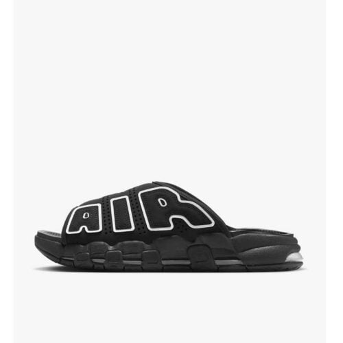 Nike Air More Uptempo Slide OG "Black & White" - Imagen 4