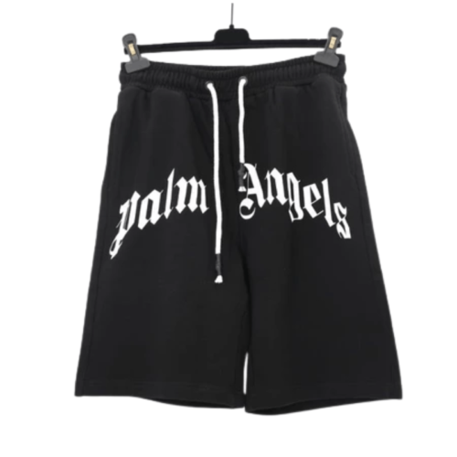 SHORT PALM ANGELS "Negro-Gris" - Imagen 4