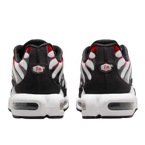 Alternative view of NIKE AIR MAX PLUS TN "Pure Platinum University Red"