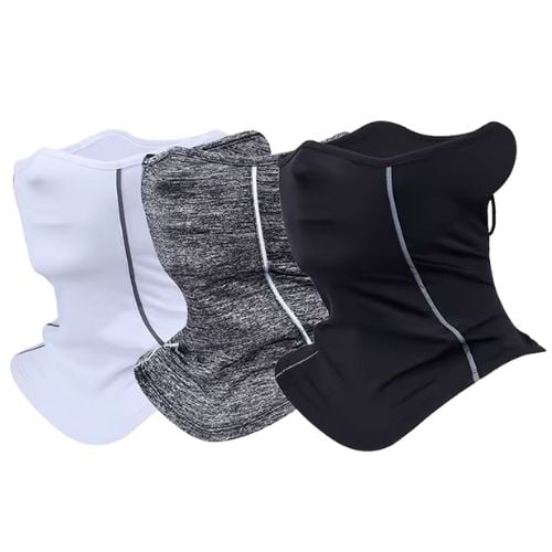 CUELLO NIKE Reflectante "Negro/Blanco/Gris" INVIERNO RESISTENTE