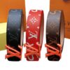 Cinturones LV LOUIS VUITTON "Hebilla Naranja" Alta Calidad