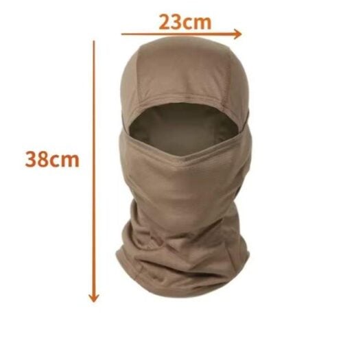 Pasamontañas Táctico Militar – Transpirable "Colores" | Anti-UV | A Prueba de Viento - Imagen 2