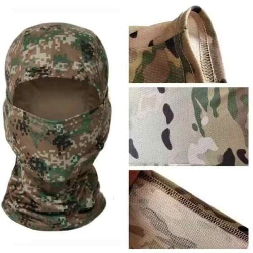 Pasamontañas Camuflaje Militar "Táctico" – Múltiples Diseños - Imagen 2