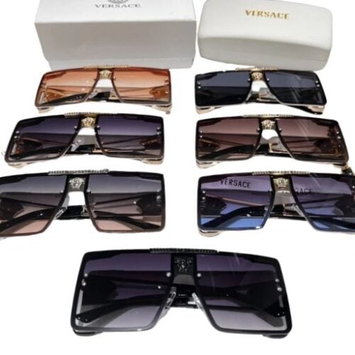 Gafas de Sol VERSACE Cuadradas Unisex – Estilo Lujo Urbano 2025