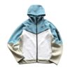 POLERON NIKE TECH FLEECE "Celeste/Blanco"