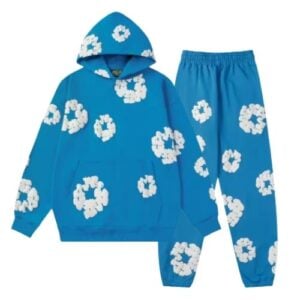 Conjunto Denim Tears Invierno "Azul Claro/Blanco" Algodón