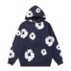 Polerón Denim Tears "Azul Oscuro/Blanco"