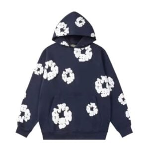 Polerón Denim Tears "Azul Oscuro/Blanco"
