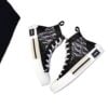 Zapatillas Dior B23 High-Top "Negro/Blanco" + CAJA